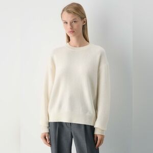 Babaton Cream Crewneck Sweater